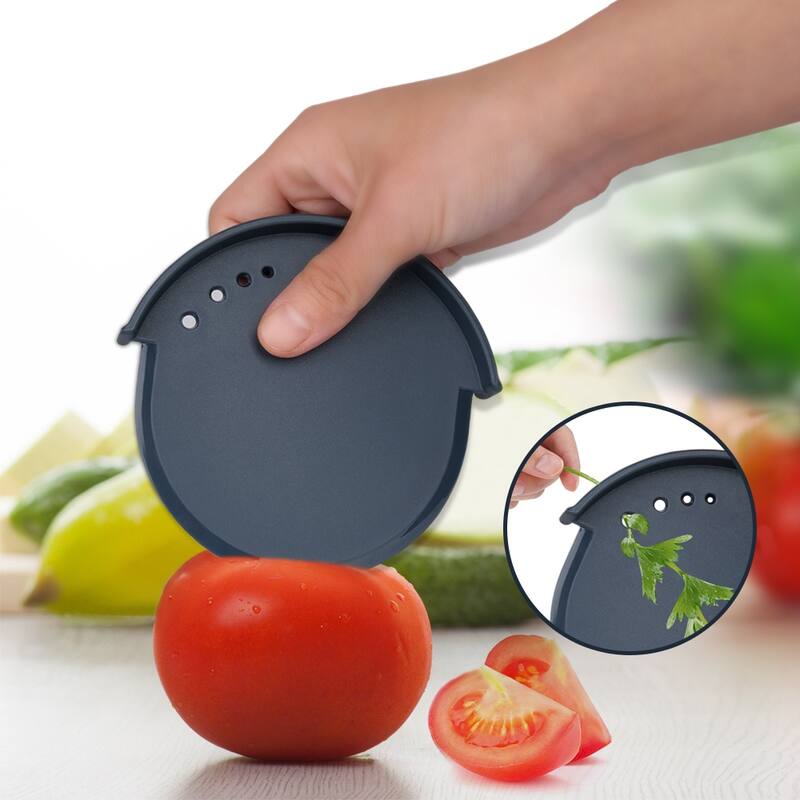 Crock Sets with 5 Pieces Kitchen Gadgets with Herb Cutter, Melon Baller, Ice Cream Scoop, Y-peeler, Lemon Zester, Bottle Opener