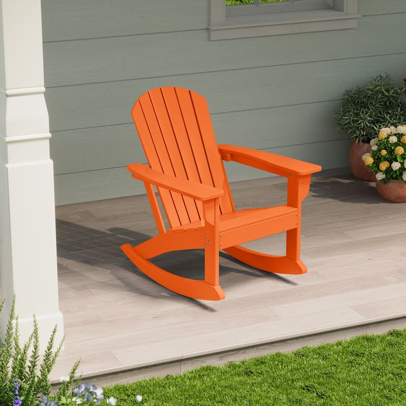 Laguna Hdpe All Weather Outdoor Patio Rocking Chair