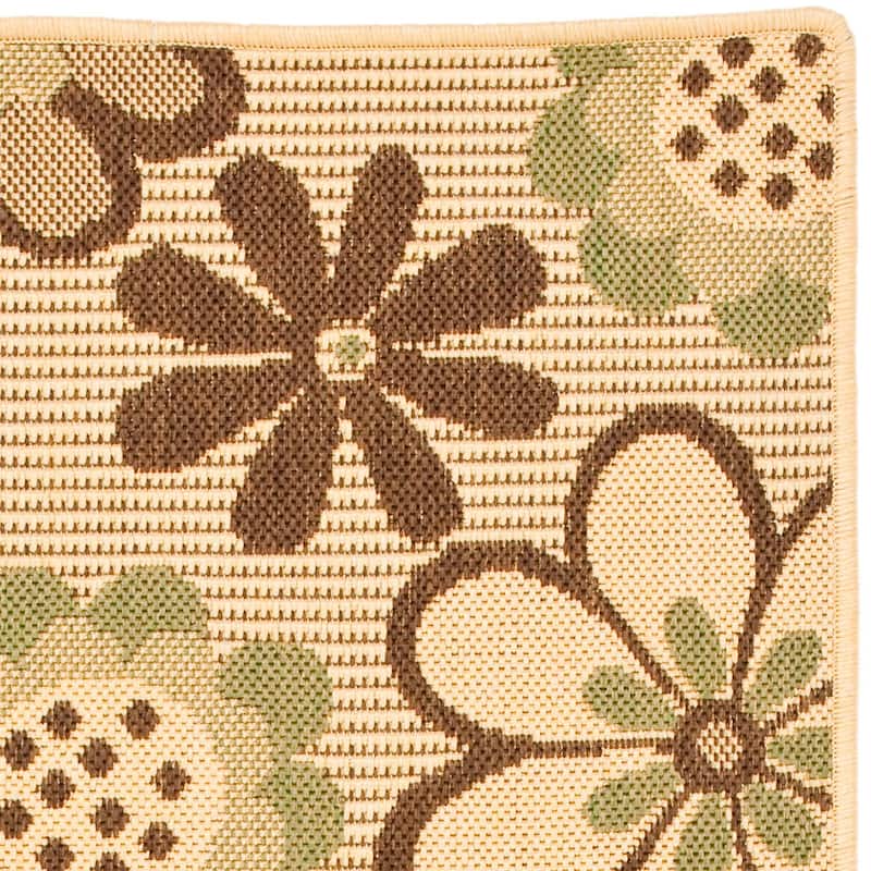 SAFAVIEH Courtyard Doloris Indoor/ Outdoor Waterproof Patio Backyard Rug
