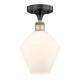 Option Cased Matte White / Black Antique Brass