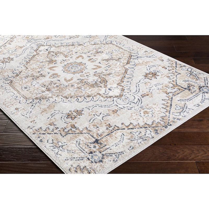 Livabliss St Tropez Updated Traditional Diamond Area Rug