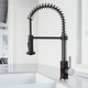 preview thumbnail 108 of 156, VIGO Edison 19" H Single Handle Pull-Down Sprayer Kitchen Faucet