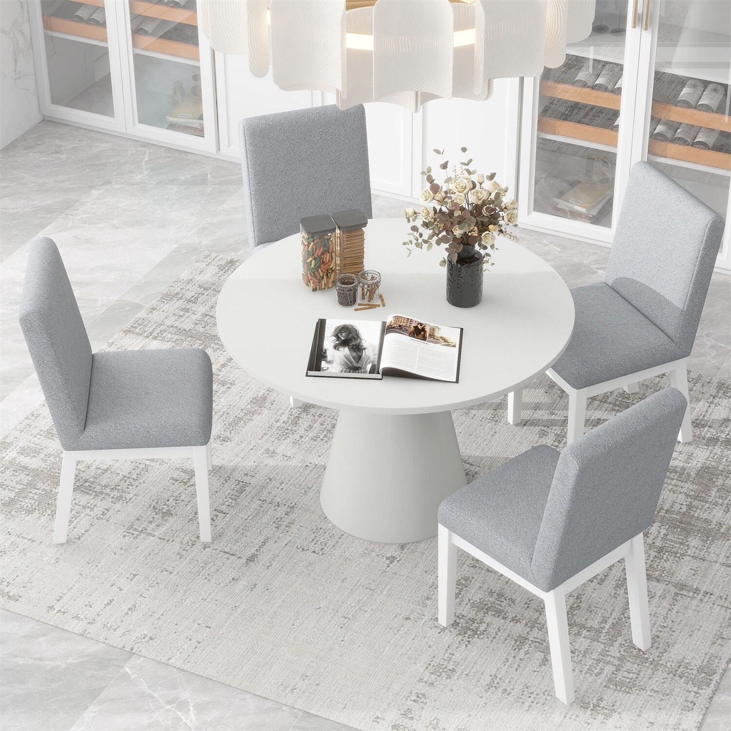 Merax 5 piece shop dining set