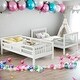 preview thumbnail 2 of 11, Stairway Twin-Over-Twin Bunk Bed with Storage & Guard Rail for Bedroom,Sophisticated & Practical Muti-Functional Bunk Bed