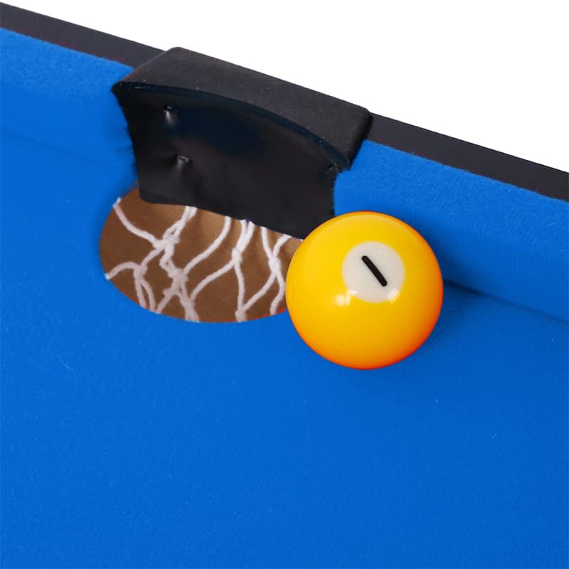 5-in-1 Multi-Game Table Billiards,Push Hockey,Foosball,Ping Pong Etc.