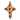 5.5" Jeweled Cross Ornament