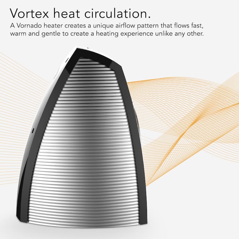 Vornado VH10 Space Heater for Indoor Use, Adjustable Thermostat