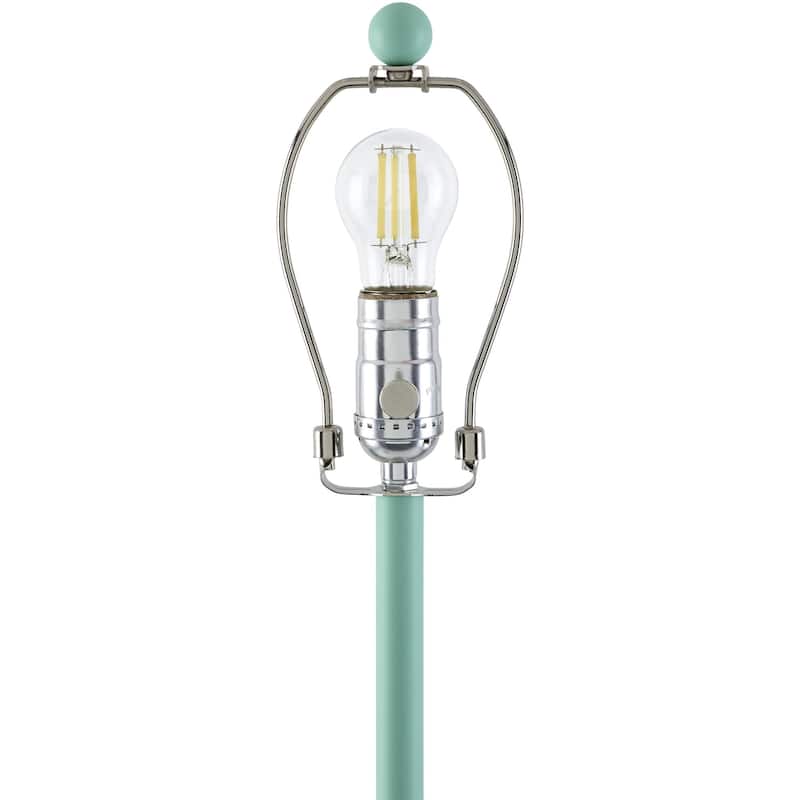 Livabliss Elder Rustic Accent Floor Lamp - 59"H x 14"W x 14"D