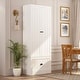preview thumbnail 38 of 48, Combo Entryway Hall Trees Storage Bench Closet Organizer Clothes Rack