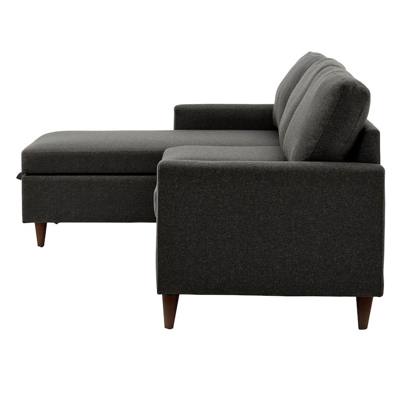 Parker L-shaped Sofa with Storage Chaise by iNSPIRE Q Modern