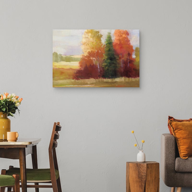 Autumn Leaves by Carol Rowan Canvas Art Print