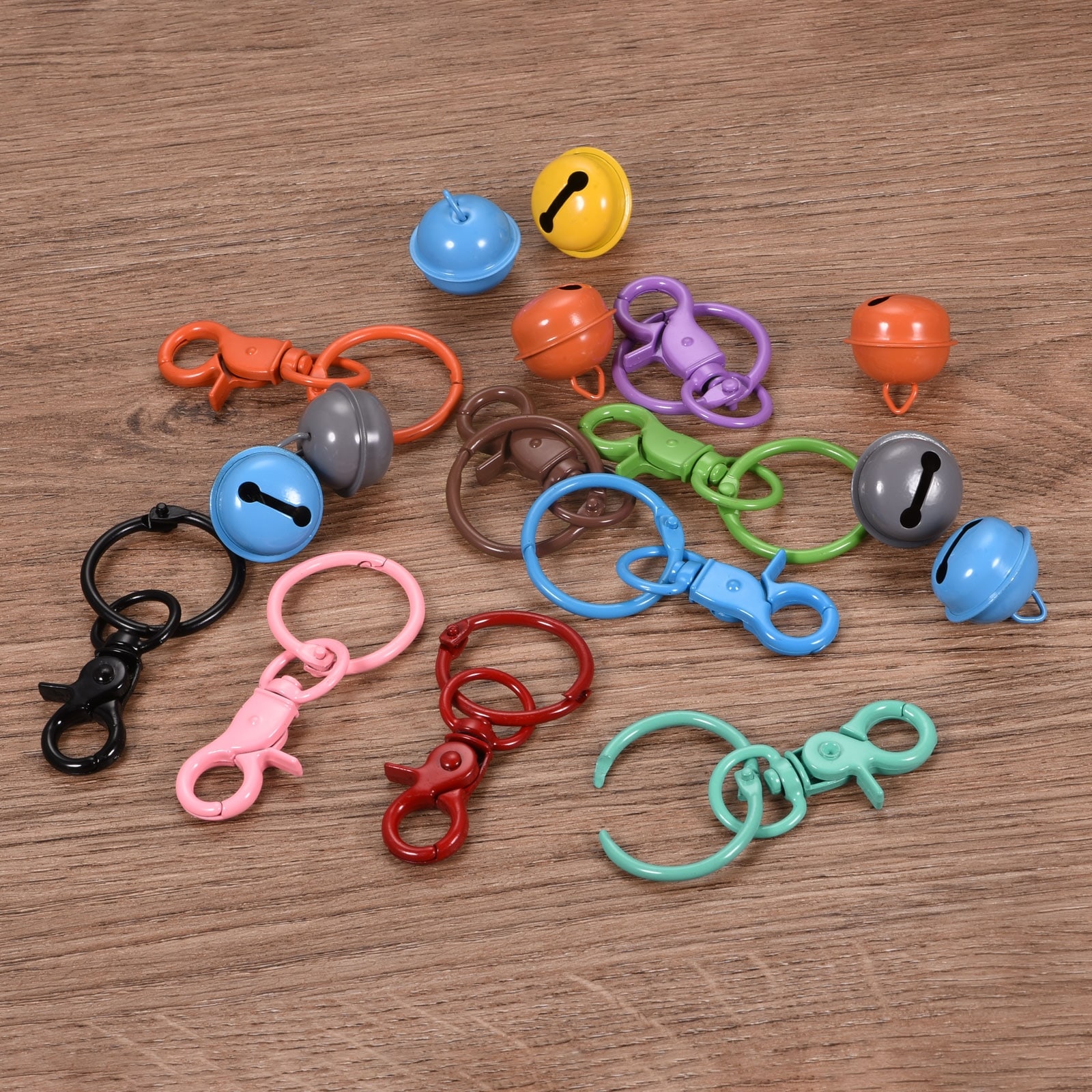44mm Swivel Clasps Lanyard Snap Hook Claw Clasp for DIY Pink, 4Pcs