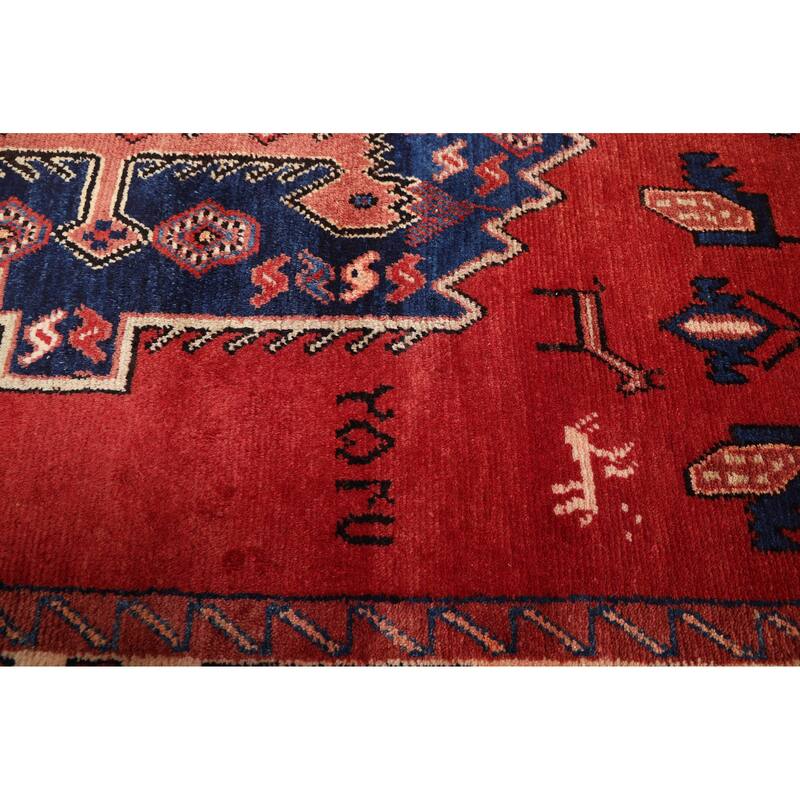ECARPETGALLERY Hand-knotted Konya Anatolian Red Wool Rug - 5'5 x 8'0