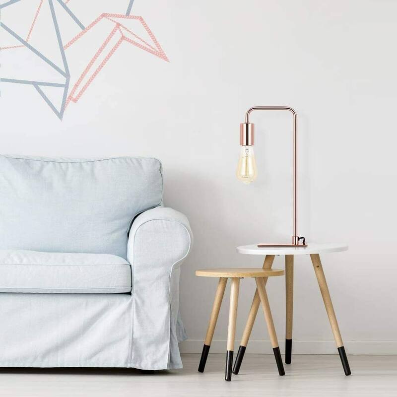 Industrial Desk Lamp for Bedroom, Office