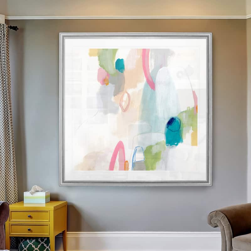Candy Jacket I -Black Framed Print