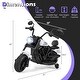 preview thumbnail 2 of 38, Gymax Kids Motorcycle w/Headlight Music Training Wheels Foot Pedal for