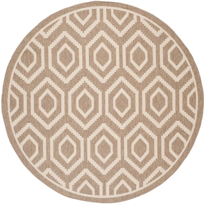 SAFAVIEH Courtyard Carolee Indoor/ Outdoor Patio Backyard Rug