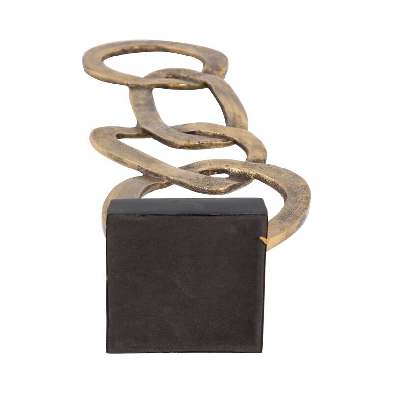 Sagebrook Home Aluminum Novelty Noida Statuary