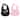 Little Treasure Baby Girl Silicone Bibs 2pk, Classy, One Size - Classy - One Size