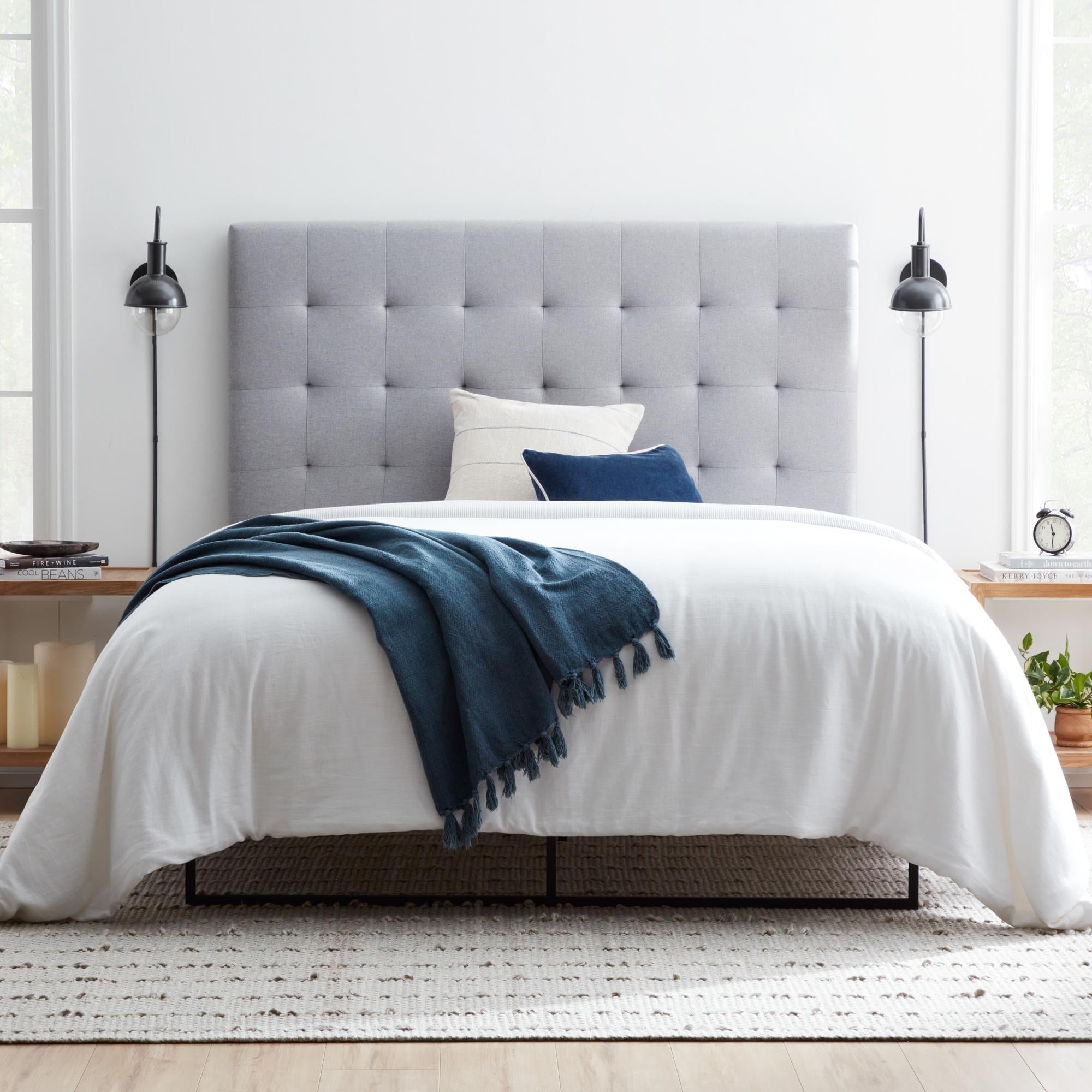Square clearance tufted headboard