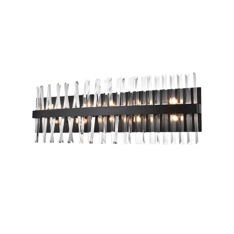 Indigo Home 36 inch crystal bath sconce