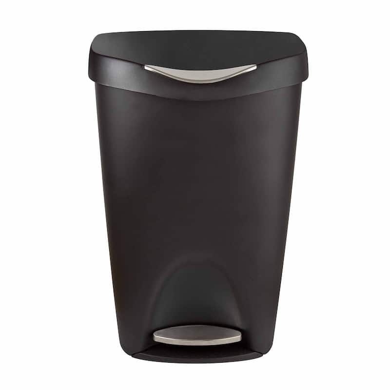 Umbra Brim 13 Gallon Plastic Trash Can