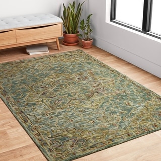 Shop For Alexander Home Madeline 100 Wool Hand Hooked Traditional Medallion Area Rug Get Free Delivery On Everything At Overstock Your Online Home Decor Store Get 5 In Rewards With Club O 22286576