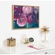 preview thumbnail 1 of 31, Sylvie Pink Flower Bouquet Framed Canvas Wall Art, Gold 18 x 24