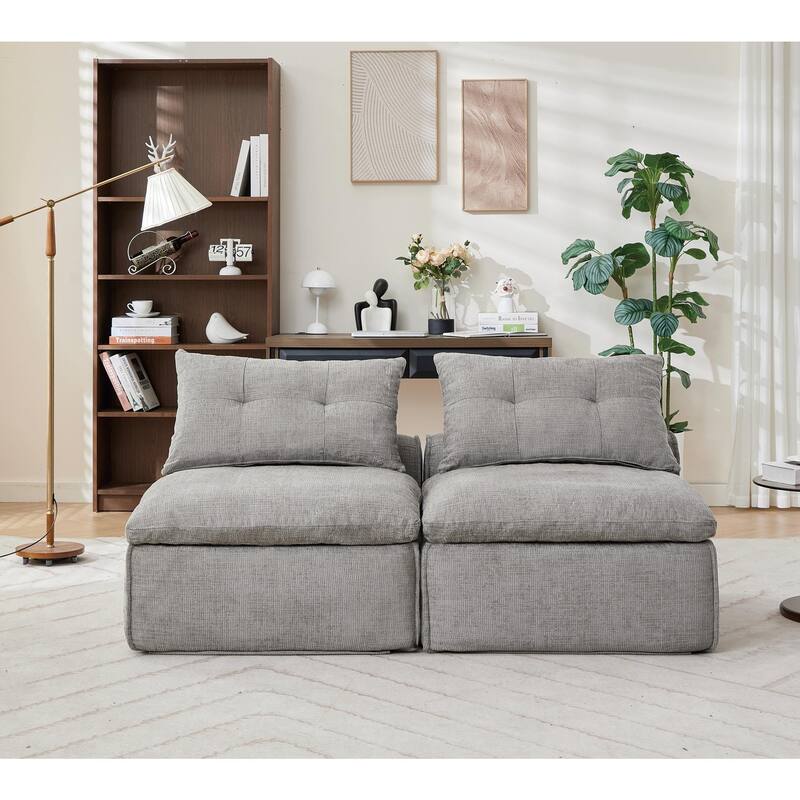 Modular Sofa No Armrests
