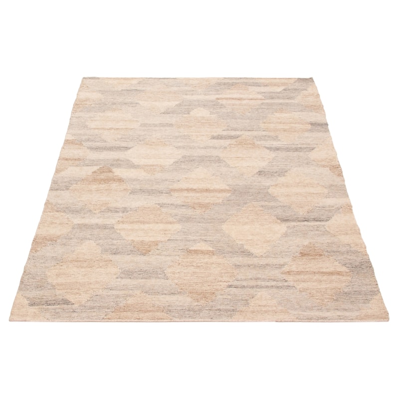 Ankara Ivory Kilim 5'0" x 6'10" - 5'0 x 6'10
