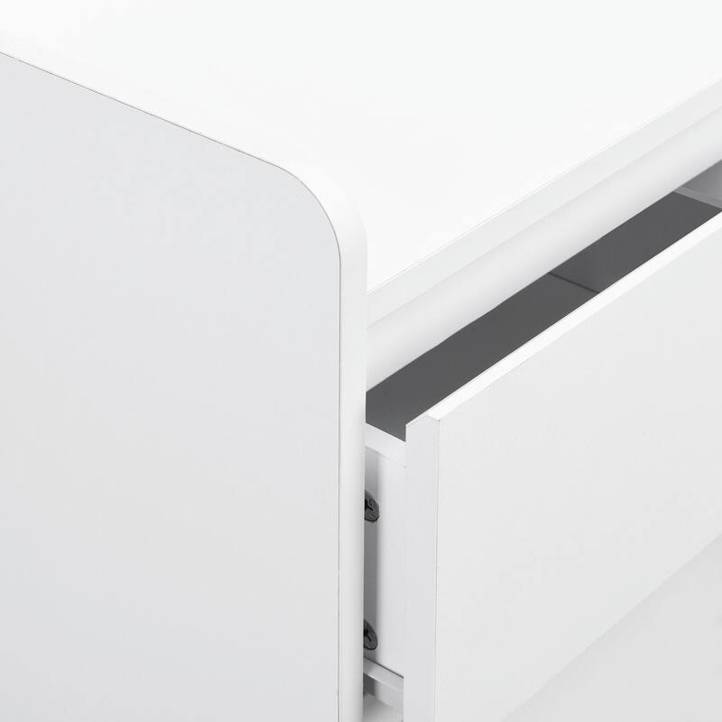 Sleek Contemporary Shoe Cabinet: Adjustable Shelves, Minimalist Home Organizer