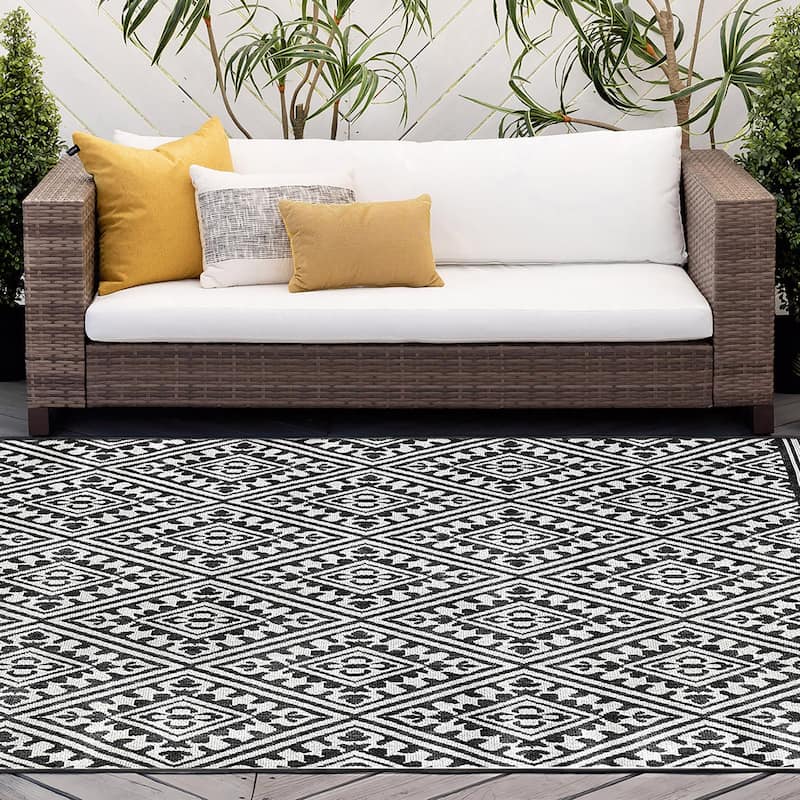 Vision Scandinavian Diamond Indoor/Outdoor Area Rug