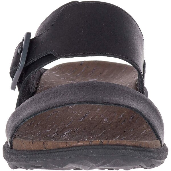 merrell around town luxe buckle slide