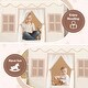 preview thumbnail 4 of 5, Kids Play Tent Indoor with Mat, Tassel Garland, Star Lights
