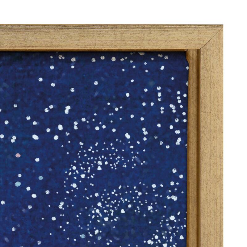 Kate and Laurel Sylvie Beginnings Framed Canvas by Mia Charro