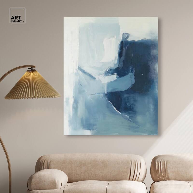 Glacial Reflections I Canvas by Art Remedy, Gallery Wrapped