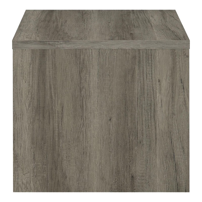 Dancey Grey Driftwood 1-Drawer End Table