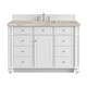 preview thumbnail 29 of 37, James Martin Vanities Bristol 48" Single Vanity, Bright White
