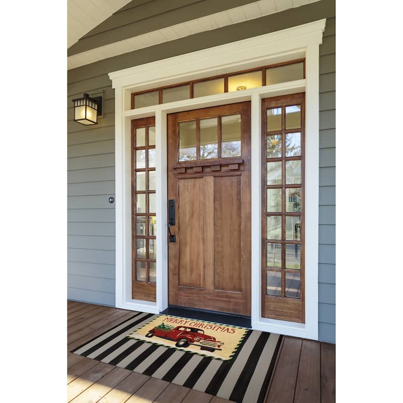 DII Christmas Holiday Doormat