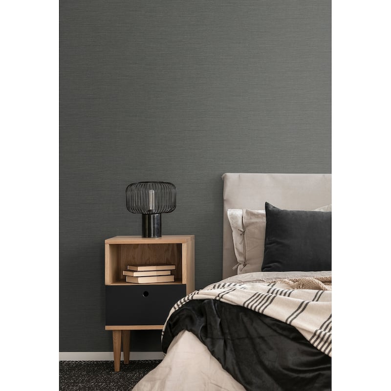 Stacy Garcia Home Seaside Faux Sisal Peel and Stick Wallpaper