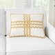 preview thumbnail 39 of 41, Mina Victory Outdoor Pillows Criss Cross Braids 14"X20" Indoor/Outdoor Throw Pillow