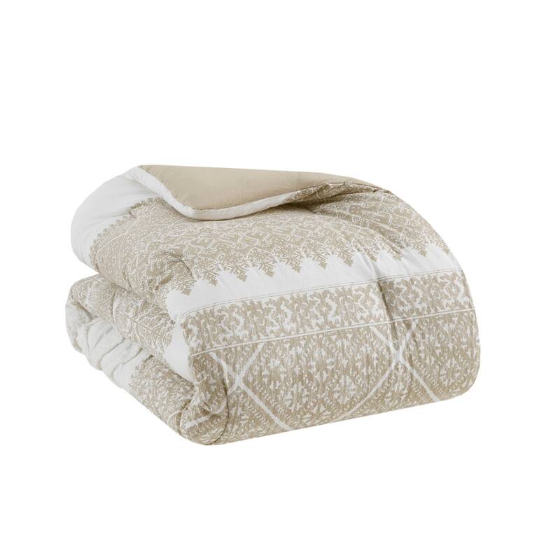 GDF Studio - Mila Cotton Comforter Set with Chenille Tufting