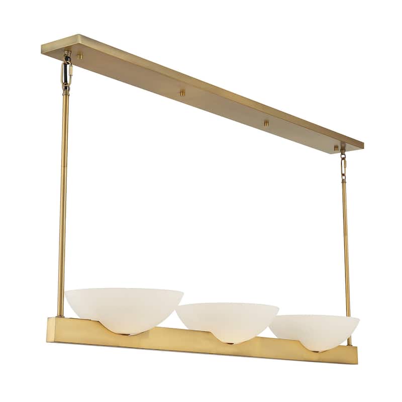 Savoy House 1-1614-3 Fallon 3 Light 45" Wide Linear Chandelier