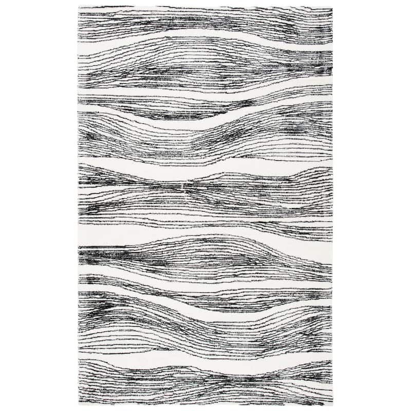 SAFAVIEH Handmade Metro Annarosa Modern Abstract Wool Rug
