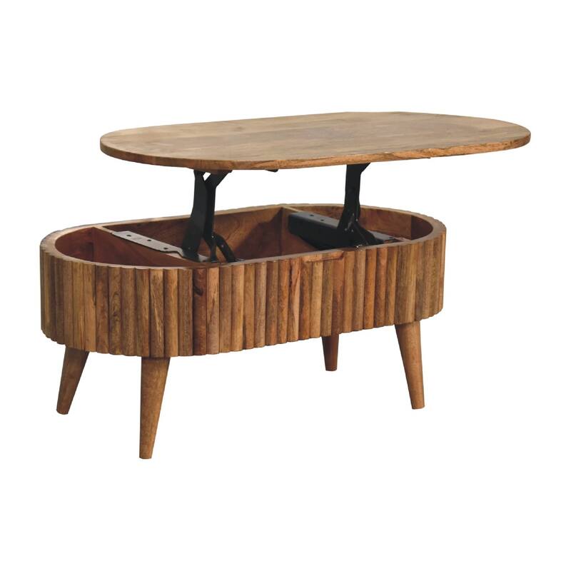 Storage Lift Top Coffee Table ,Wood Table Top,Leisure Coffee Table