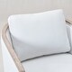 preview thumbnail 96 of 165, KINWELL 31"W Oak Frame Upholstered Swivel Barrel Armchair