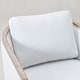 preview thumbnail 42 of 165, KINWELL 31"W Oak Frame Upholstered Swivel Barrel Armchair