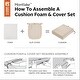 preview thumbnail 13 of 20, Classic Accessories Montlake Water-resistant Patio Chaise Lounge Cushion