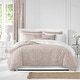 Damaskus Linen Blush Comforter & Pillow Sham Set. - On Sale - Bed Bath ...