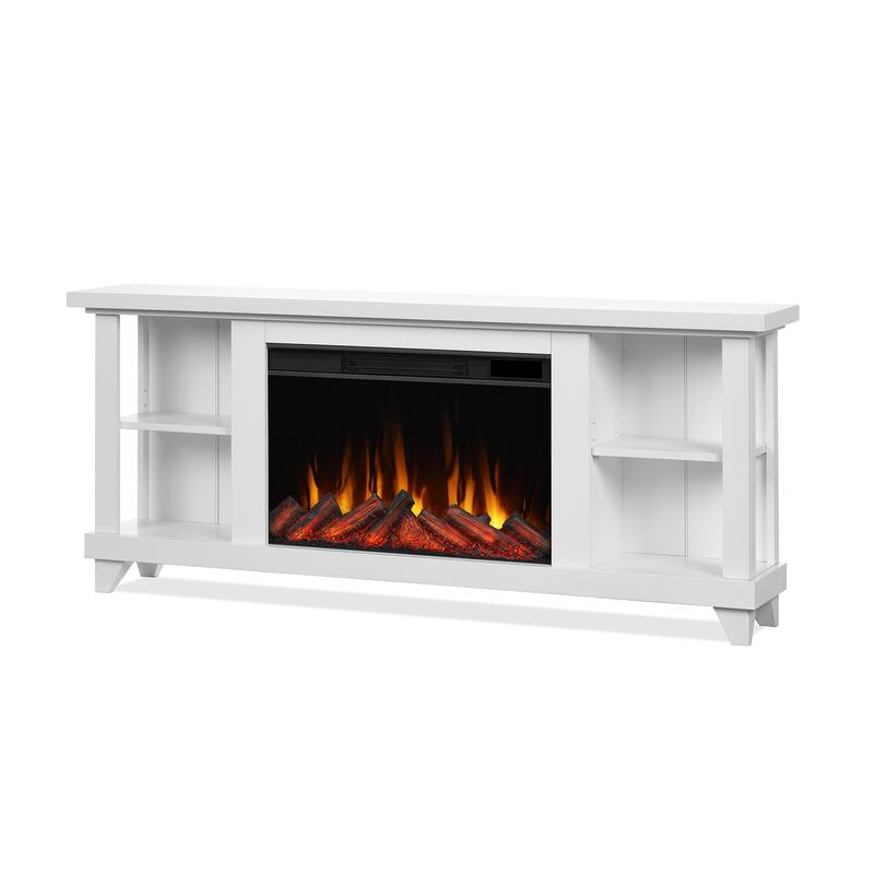 Penrose 58" Slim Electric TV Stand Fireplace by Real Flame